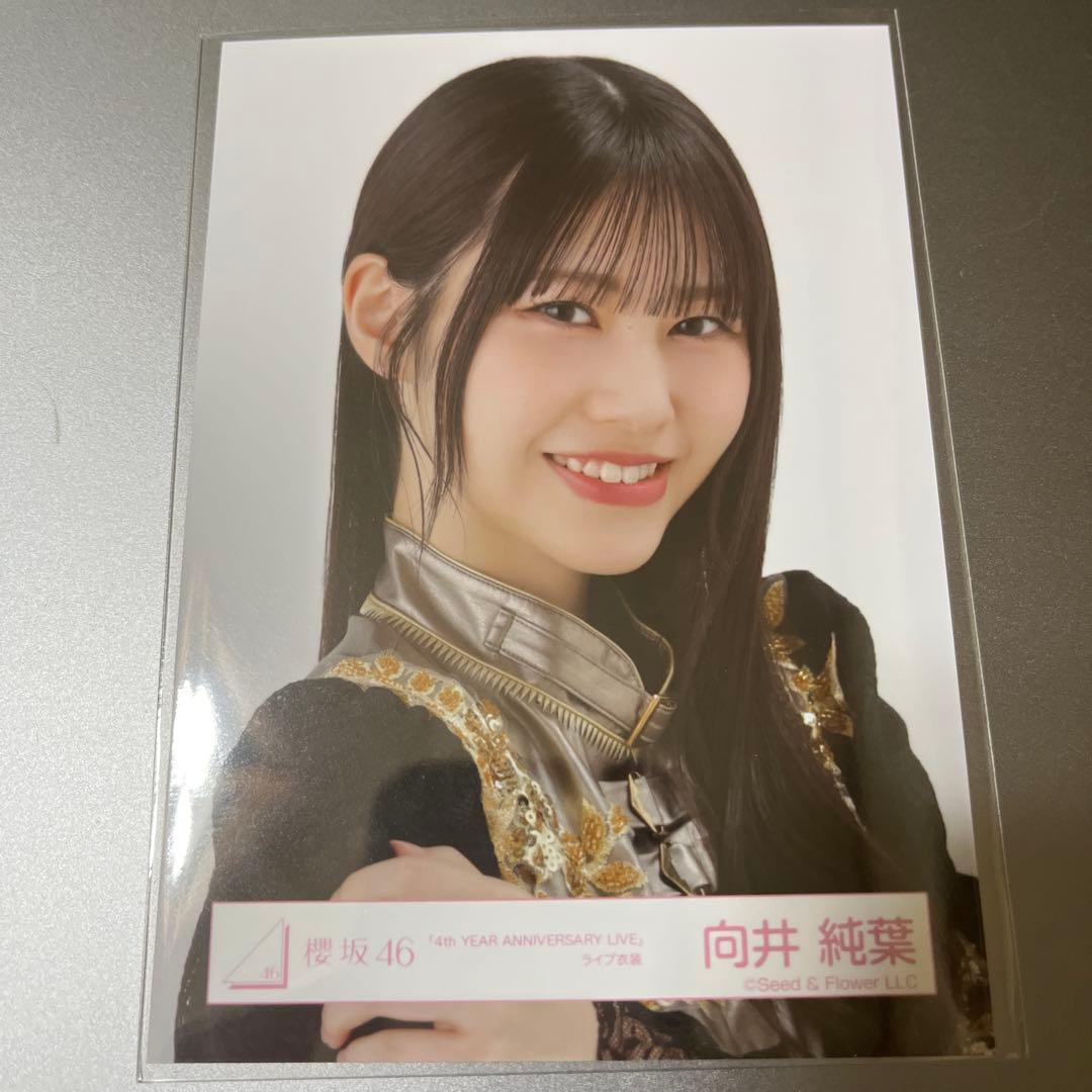 櫻坂46 ツアーANNIVERSARY ライブ衣装直筆サイン向井純葉