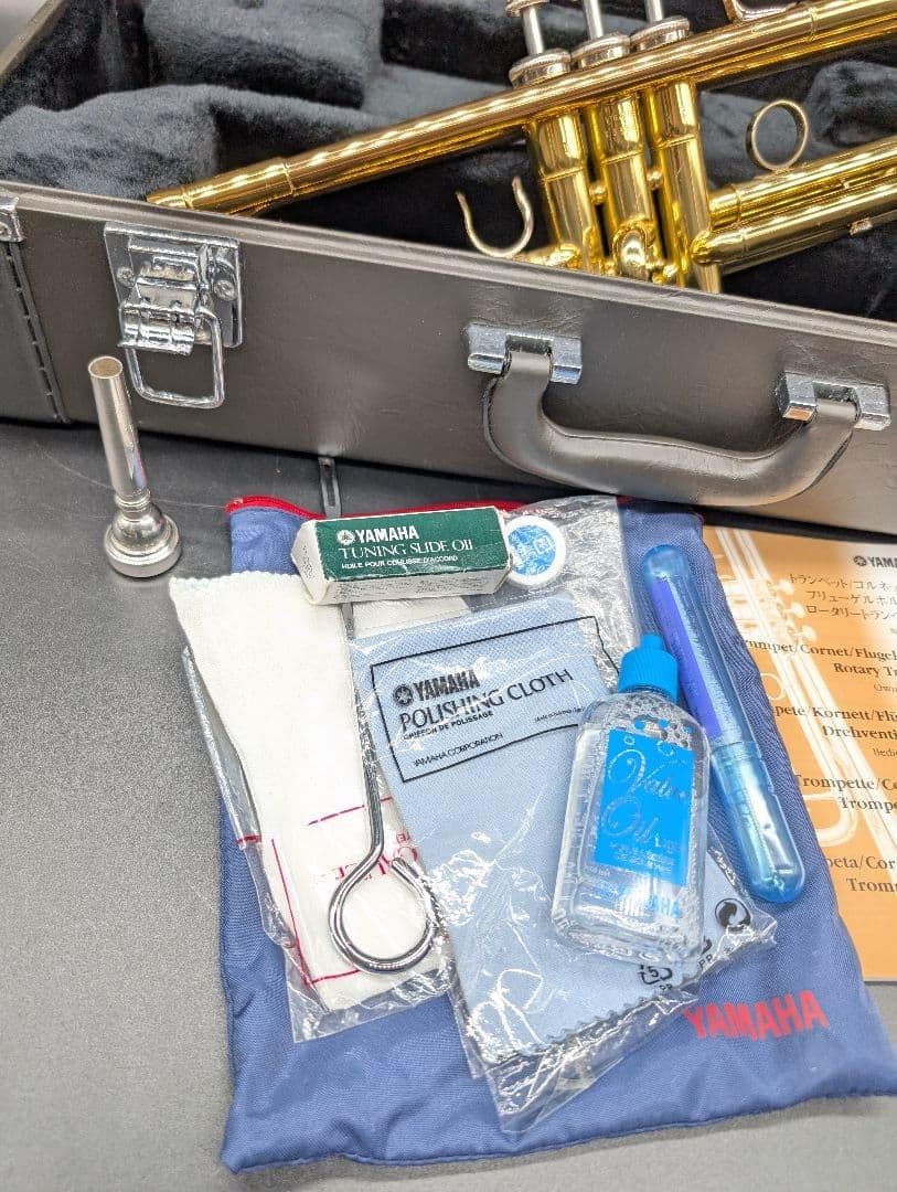 【メンテ済】 YAMAHA製 トランペット YTR4335G ハードケース
