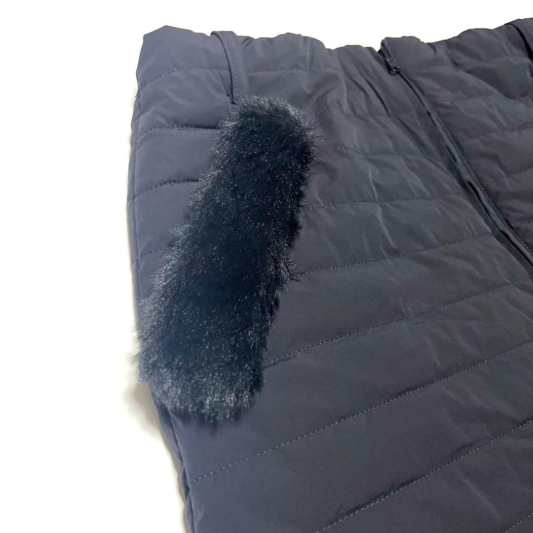 23区ゴルフ リバーシブル 中綿スカート ナイロンタフタファイバーボール 洗濯可