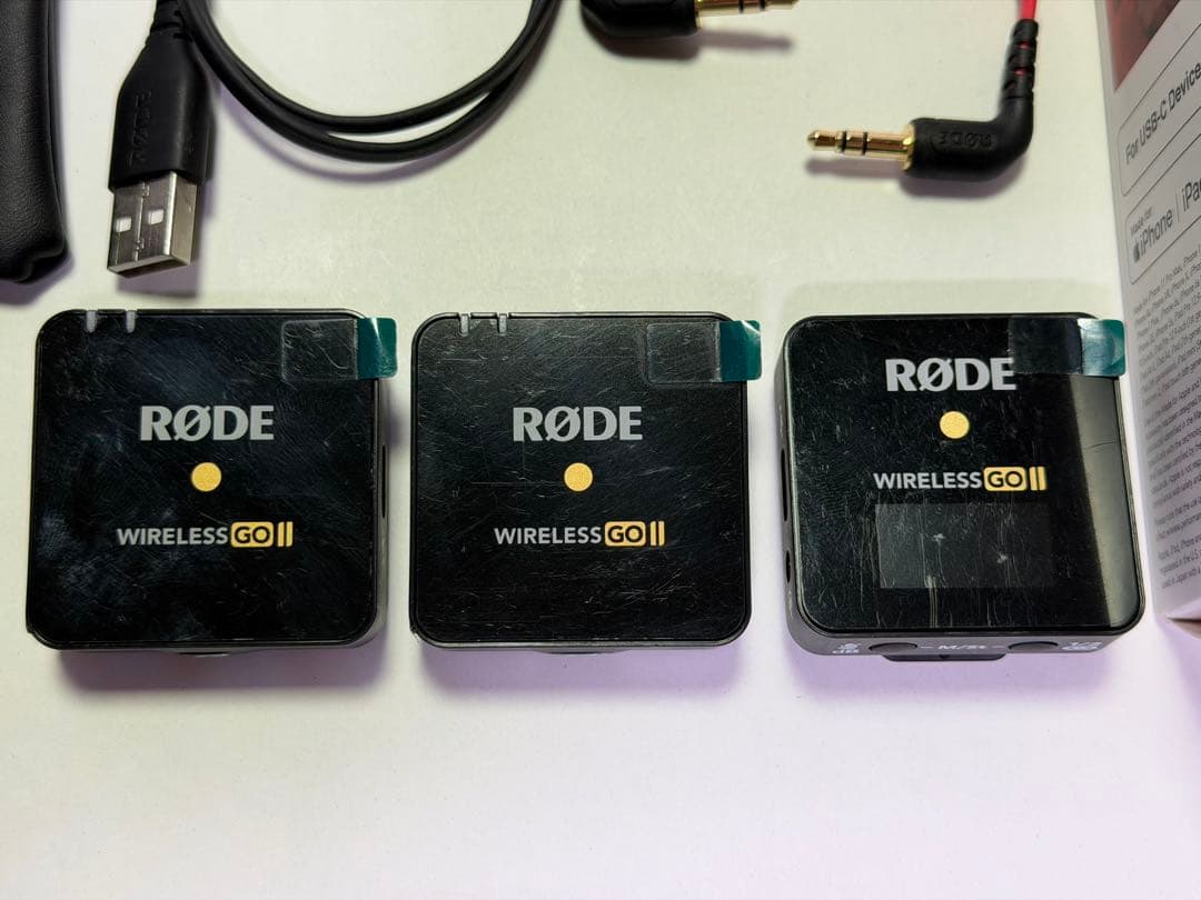 RØDE Wireless GO II 1万円相当のラベリアマイクセット