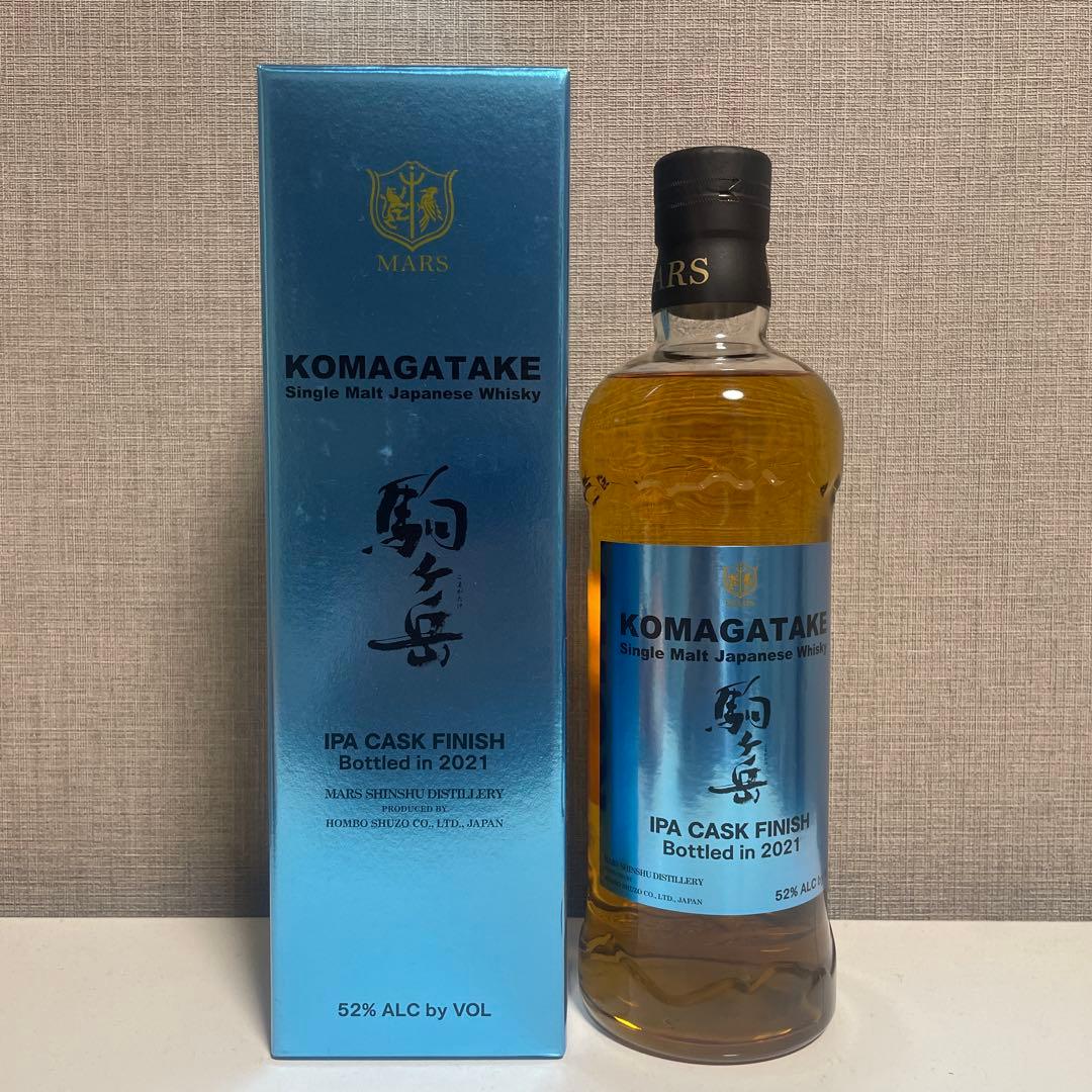 シングルモルト駒ヶ岳　IPAカスクフィニッシュ　2021 シングルモルト駒ヶ岳 IPAカスク フィニッシュ Bottled in 2021