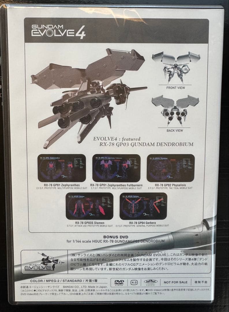 初回限定1/144 RX-78GP03 ガンダムGP03 デンドロビウム HG