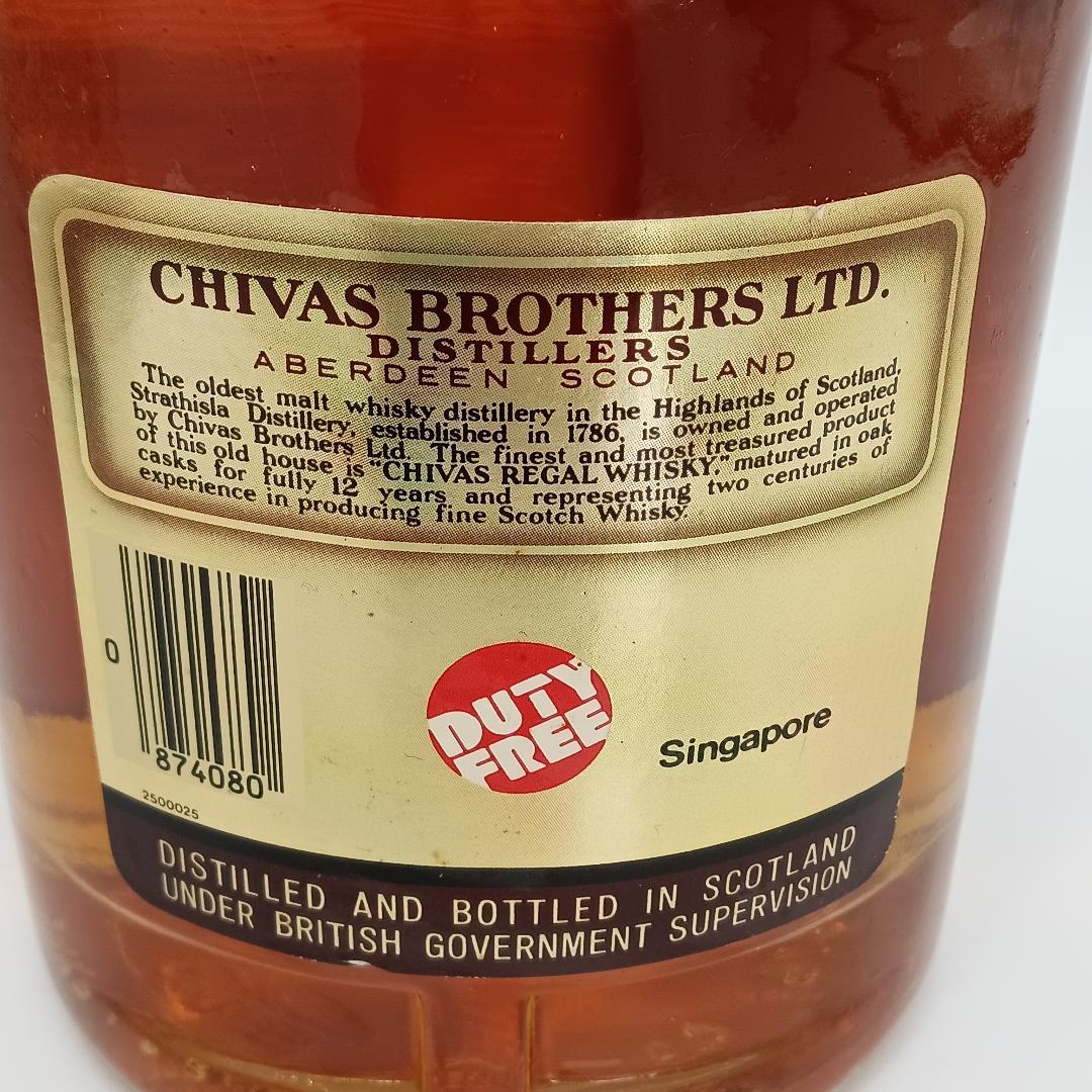 未開栓 CHIVAS REGAL 12年 スコッチウイスキー シーバスリーガル