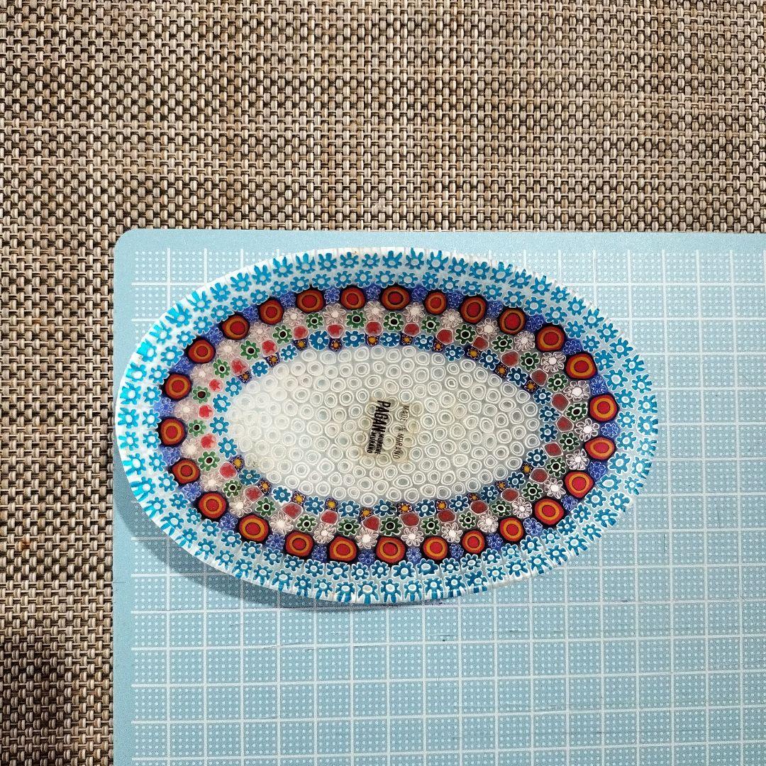 PAGAN ムラノ ミルフィオリ プレート 皿