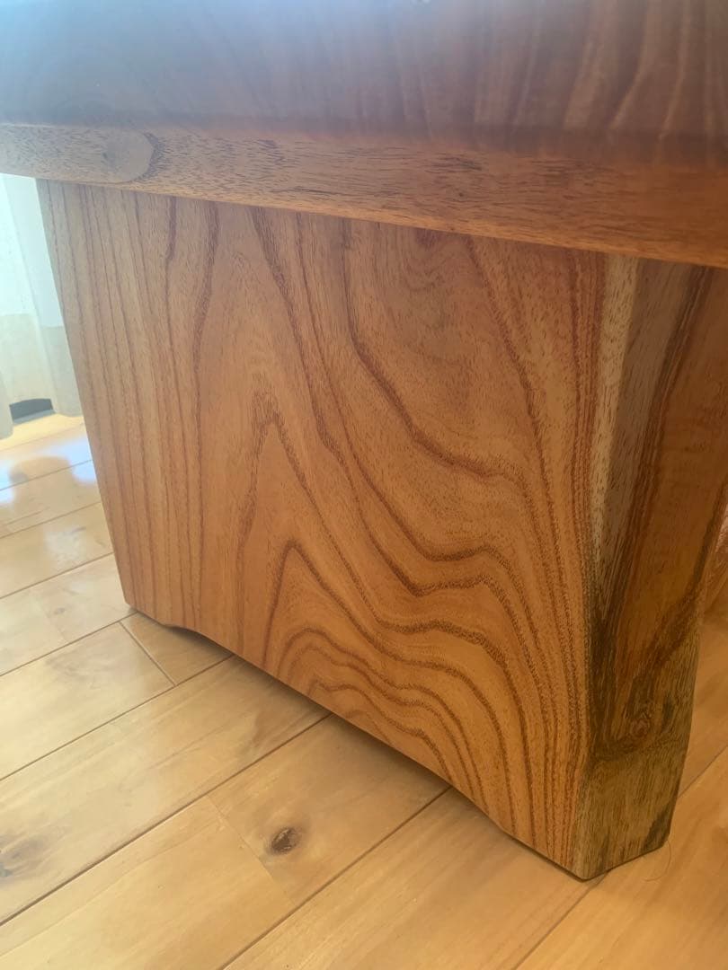 お買得品✨勿体ない利用&重厚リビング&ローテーブル、TVボード(栴檀一