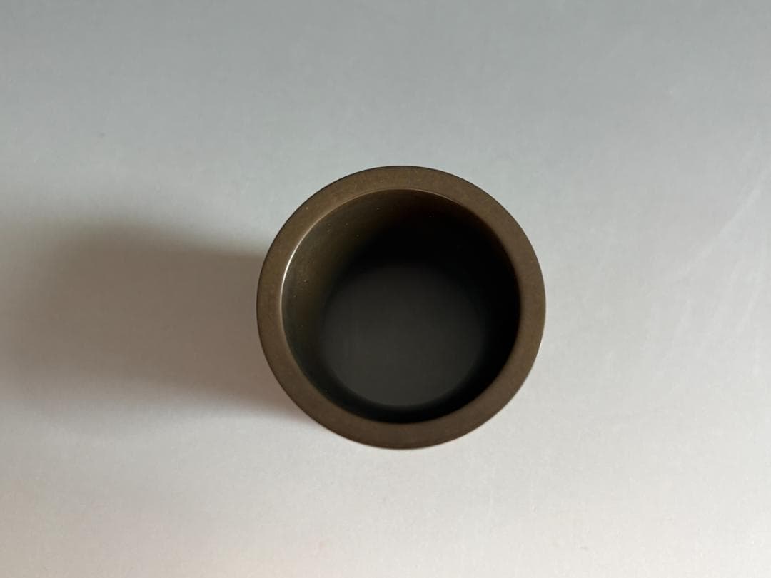 15代大西清右衛門 浄心 松竹梅 唐銅 蓋置 茶道具