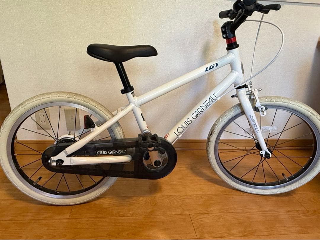 ルイガノLouis Garneau 子供用自転車 18インチ ホワイト ルイガノ