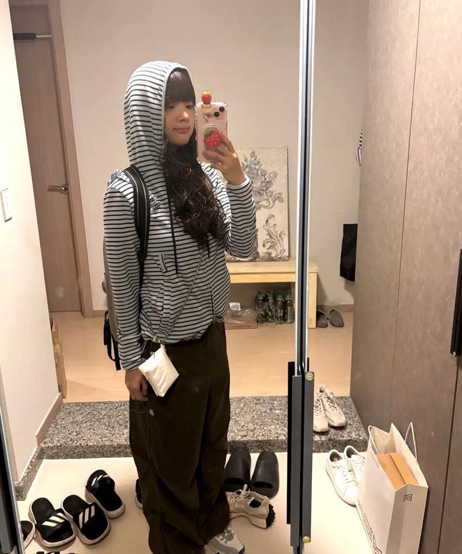 coyseio パンツ Strap Line Pants Grey 1サイズr4