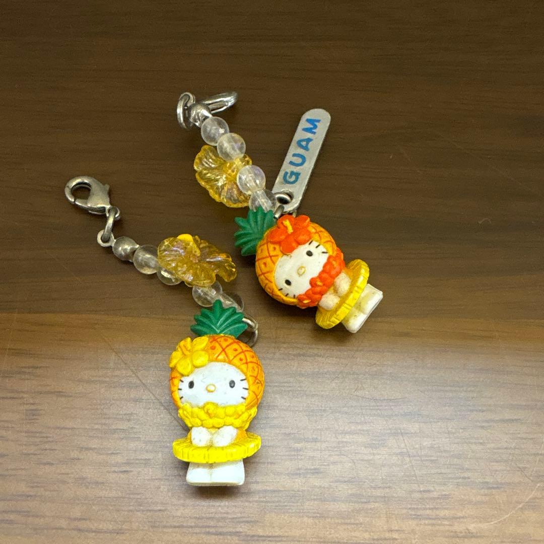 サンリオ キャラクターグッズ　キティストラップセット