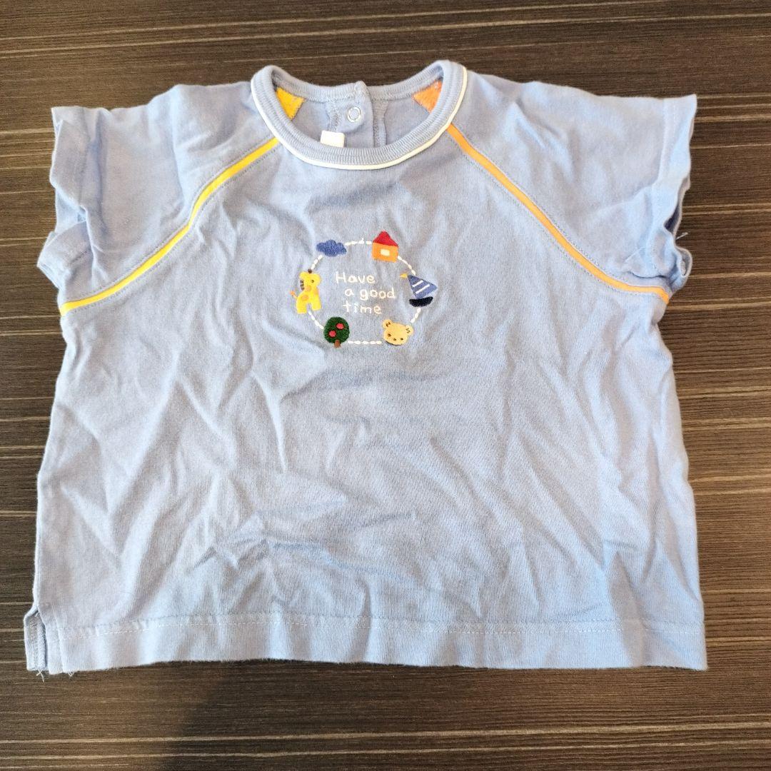 familiar ボタン付きベスト 60〜80