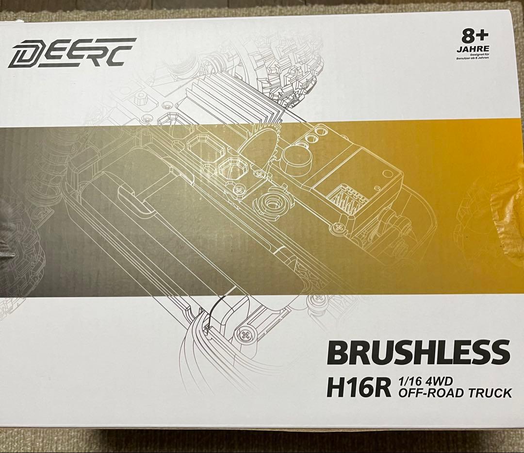 DEERC ラジコンカー 4WD 1/16 ブラシレスモーター 四輪駆動