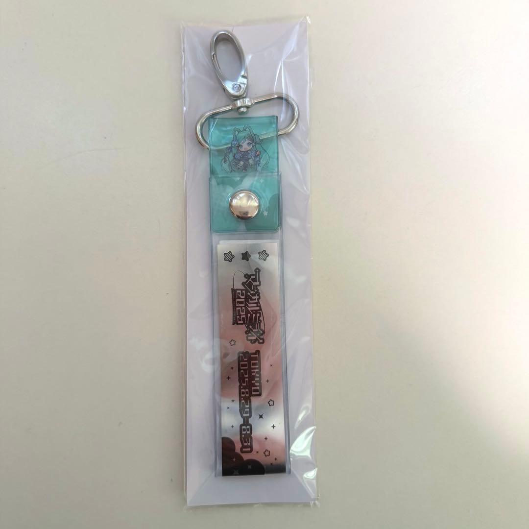 初音ミク マジカルミライ2025 銀テープストラップ 銀テープホルダー