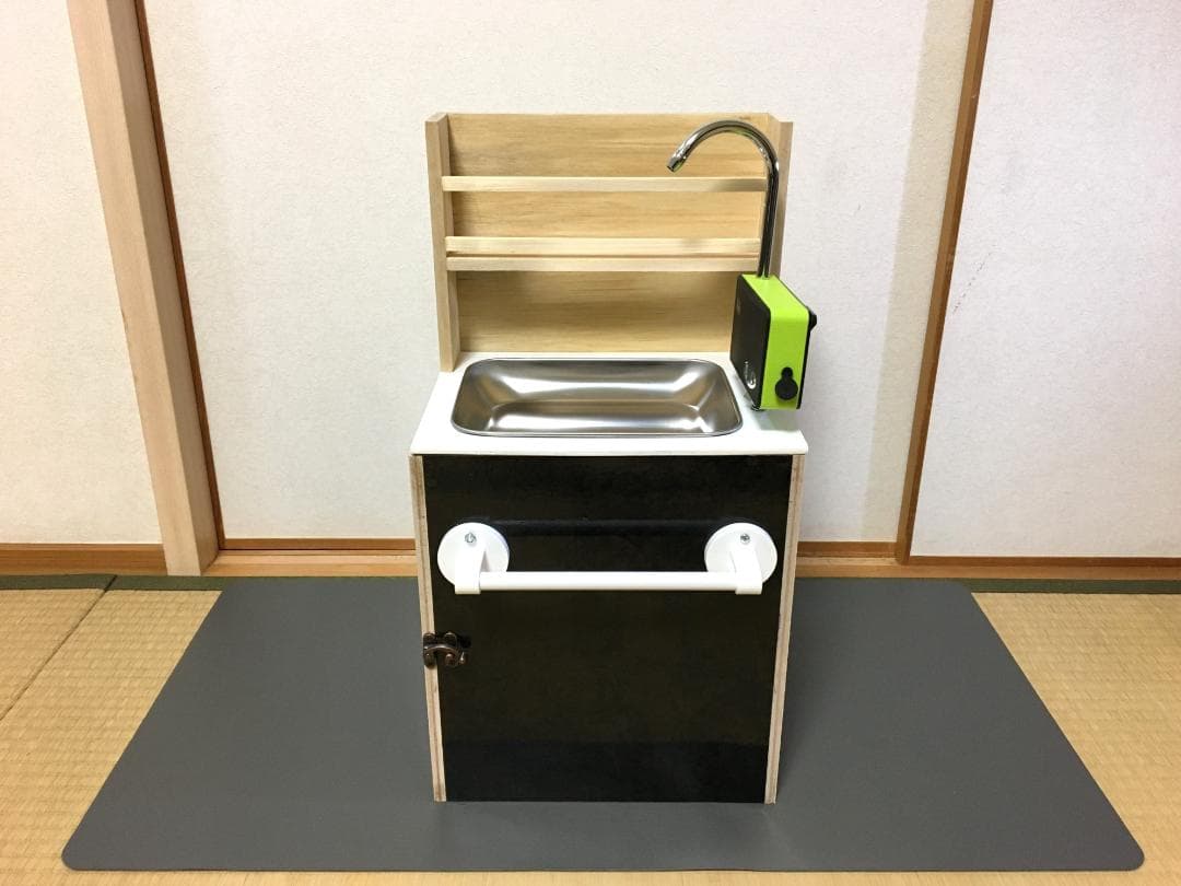 車中泊用 シンク、ギャレー流し台4L（ウォーターポンプは付属しません）