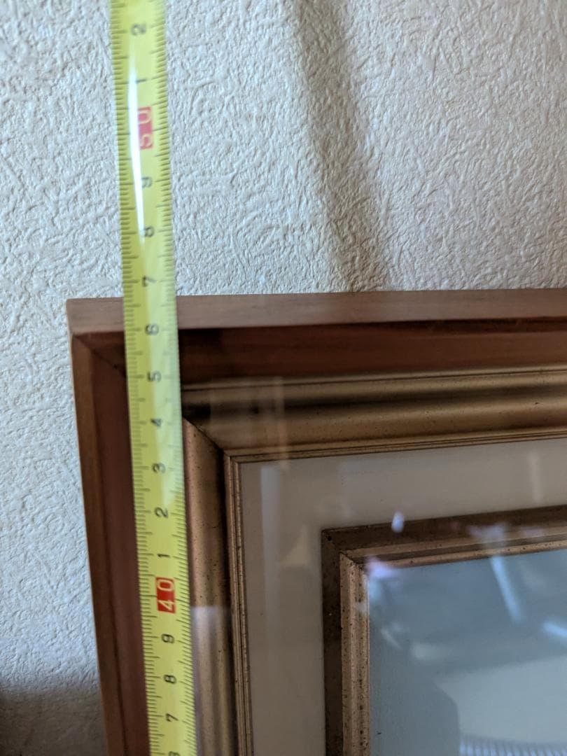 山本雅勝　筑後桜川　真作　油絵　6号