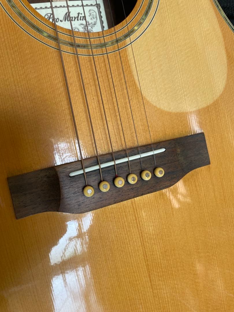 Pro Martin F440 縦ロゴ 豪華インレイ アコギ 整備済