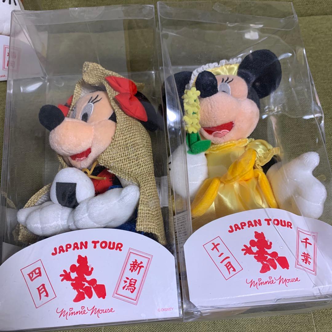 ミニー　ディズニーストア　ご当地　神奈川　宮城　福岡　新潟　千葉　ぬいぐるみ