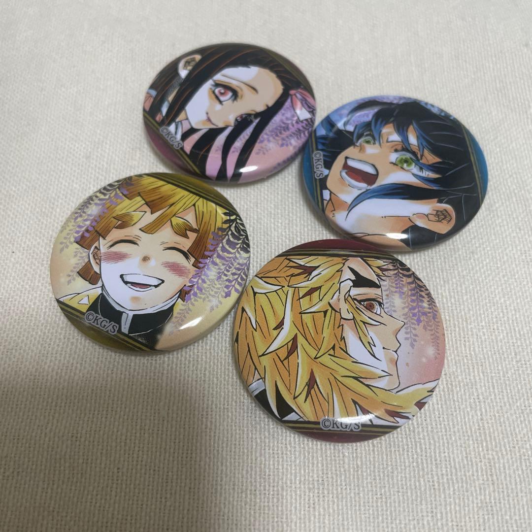 原画 鬼滅の刃 禰豆子 善逸 伊之助 煉獄杏寿郎 ミニ缶バッジ - メルカリ