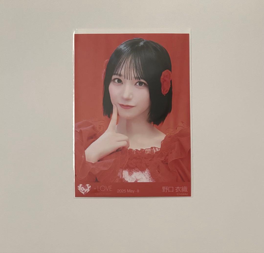 イコラブ 野口衣織 生写真 ヨリ とくべチュ - メルカリ