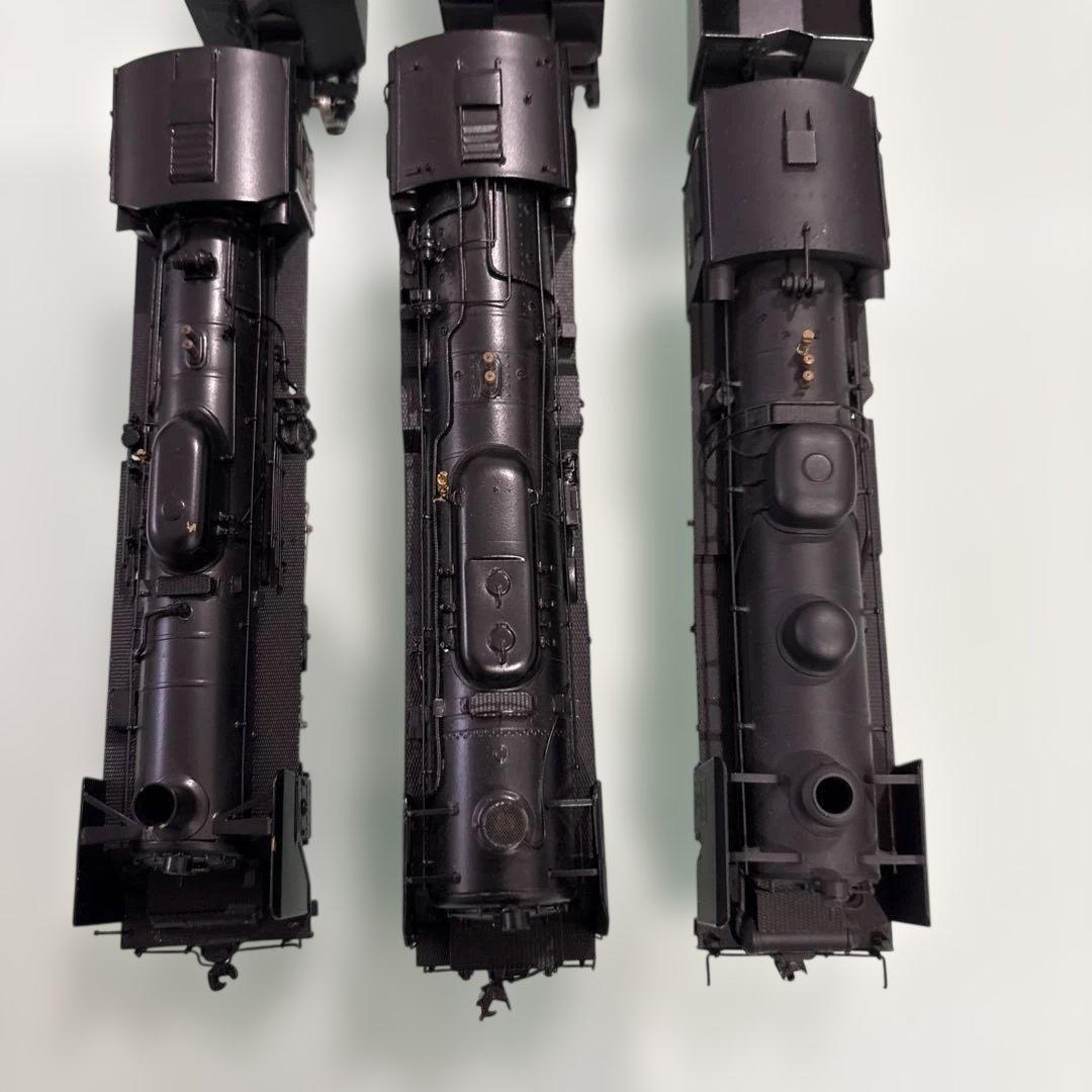 HOゲージ 蒸気機関車モデル ジャンク品　3台セット