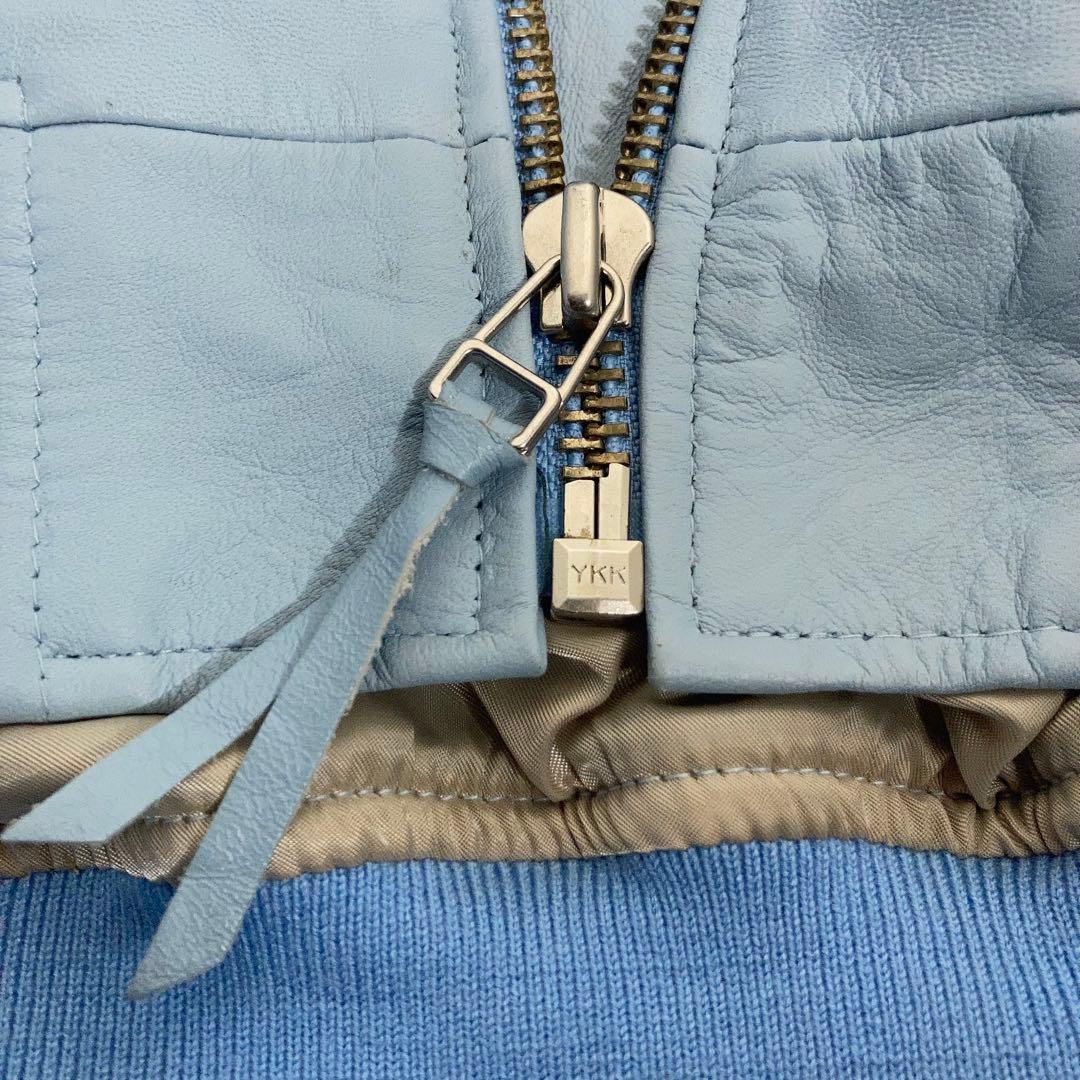 Kaneee KEIJU着用】AVIREX レザージャケット 羊革 ラッパー