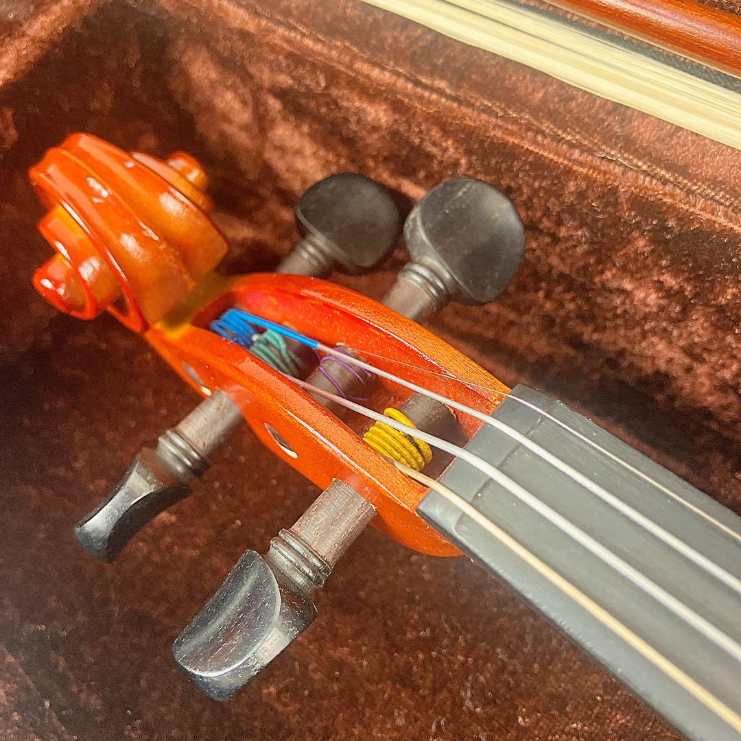 極美品　カルロジョルダーノ バイオリンセット ブラック VS-1 1/2