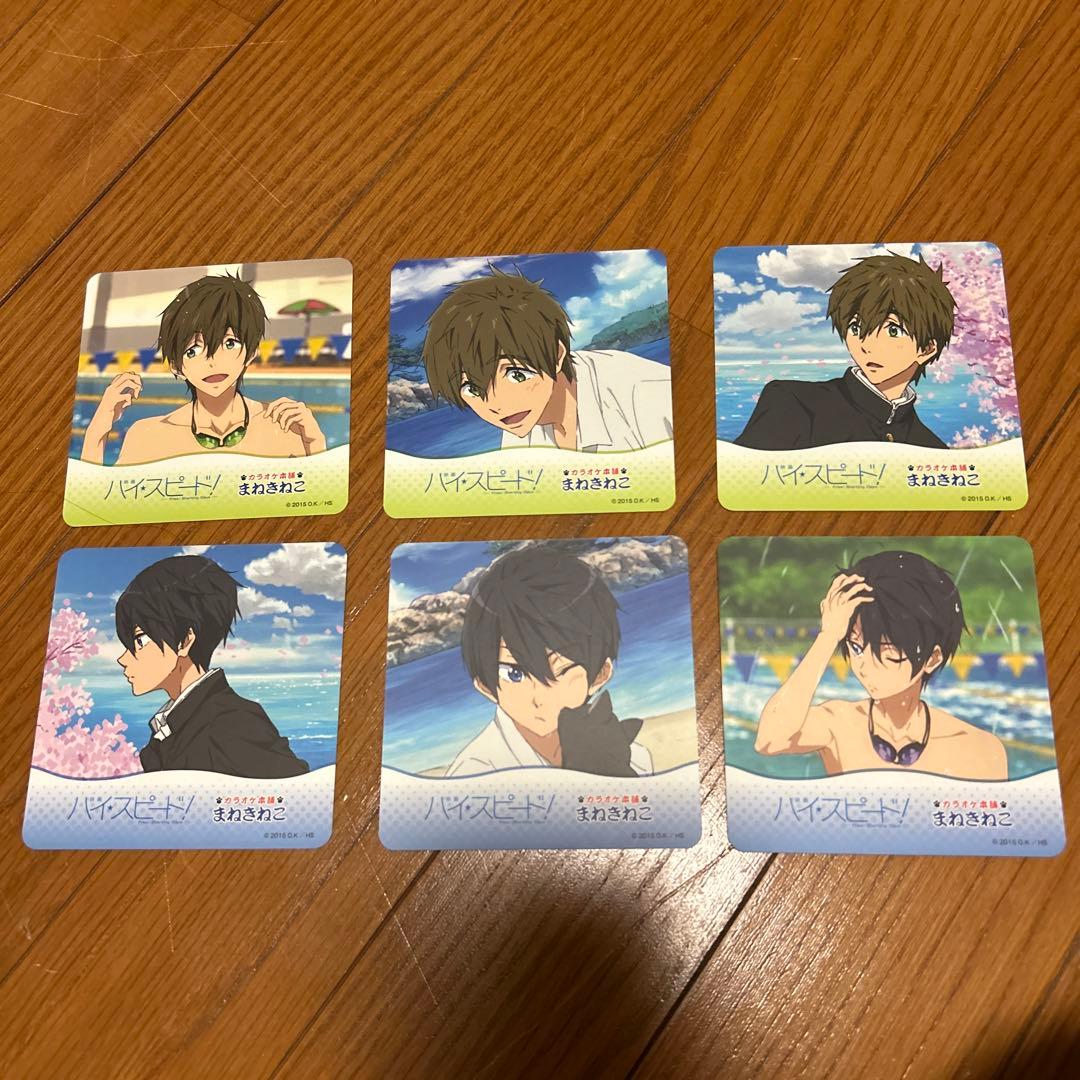 free ハイスピード まねきねこ コースター 七瀬遙 水着 - メルカリ