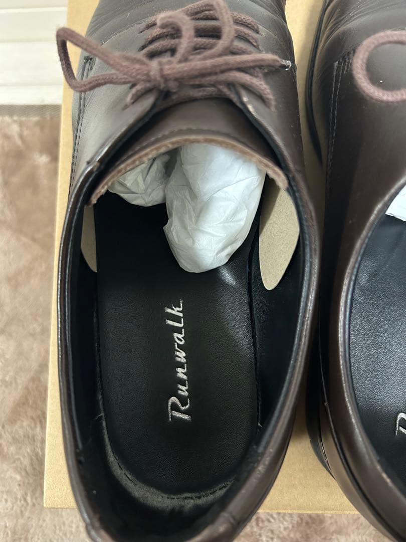 ASICS Runwalk 走れる革靴 27cm ダークブラウン