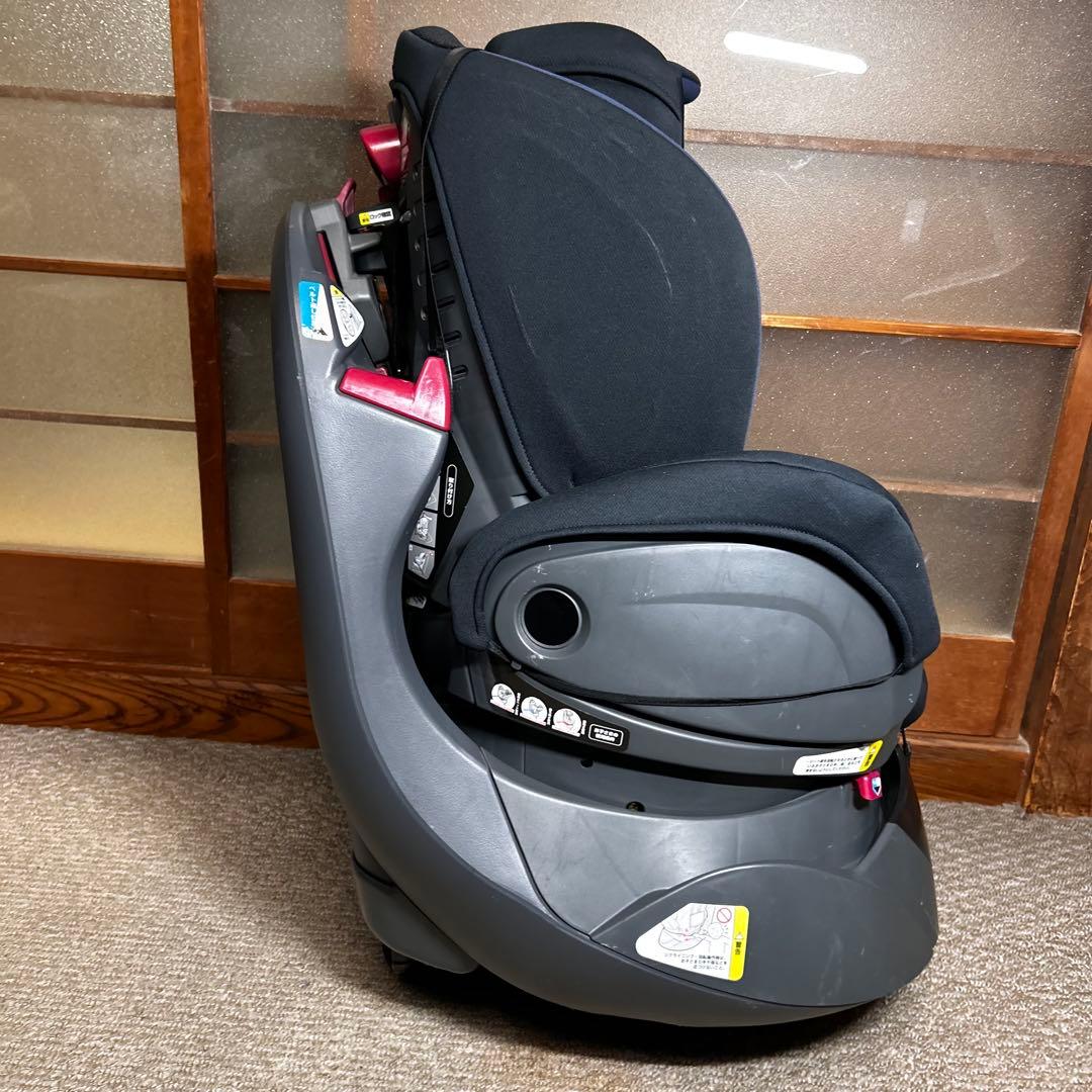 【良品】Aprica Deaturn Plus チャイルドシート ネイビー