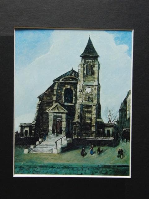 Alphonse Quizet【A la Sortie de l’Eglise】