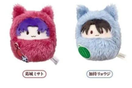 エヴァンゲリオン くるみたぴぬい ミサト 加持 - メルカリ