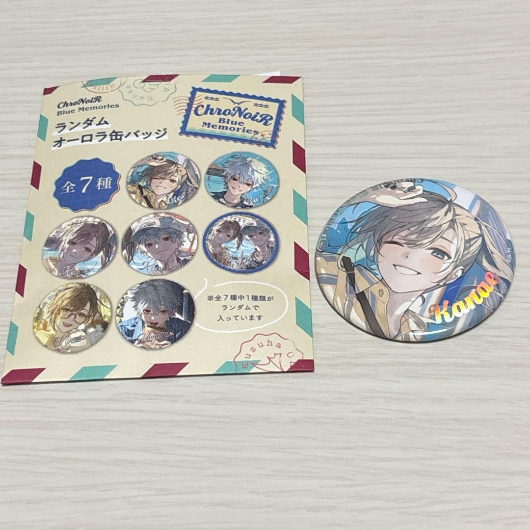 ChroNoiR Blue Memories 缶バッジ 叶 - メルカリ