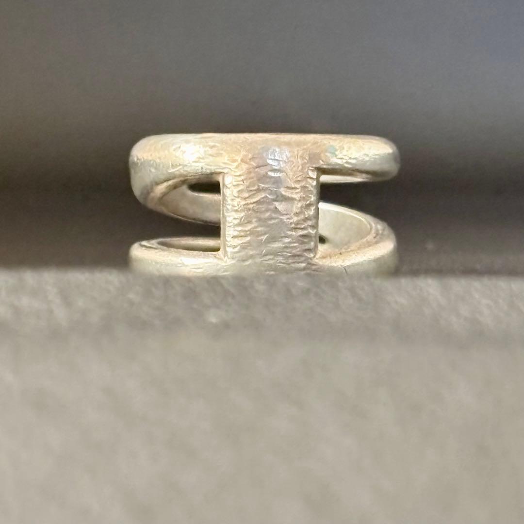 【ティファニー】ダイアゴナル リング 指輪 約8号 シルバー 925 オールド