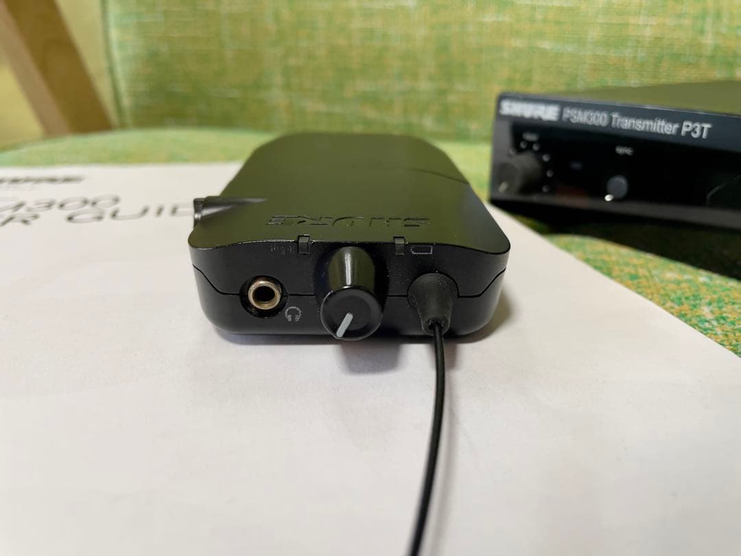 ★限定値下げ！★【ワイヤレスイヤモニ】SHURE P3TJR-JB PSM300