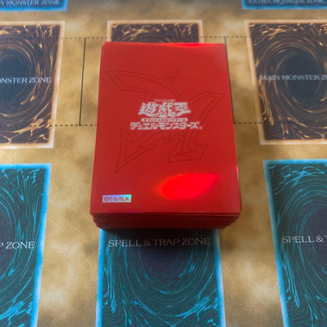 オシリスレッド スリーブ プロテクター 初期 75枚 遊戯王 - メルカリ