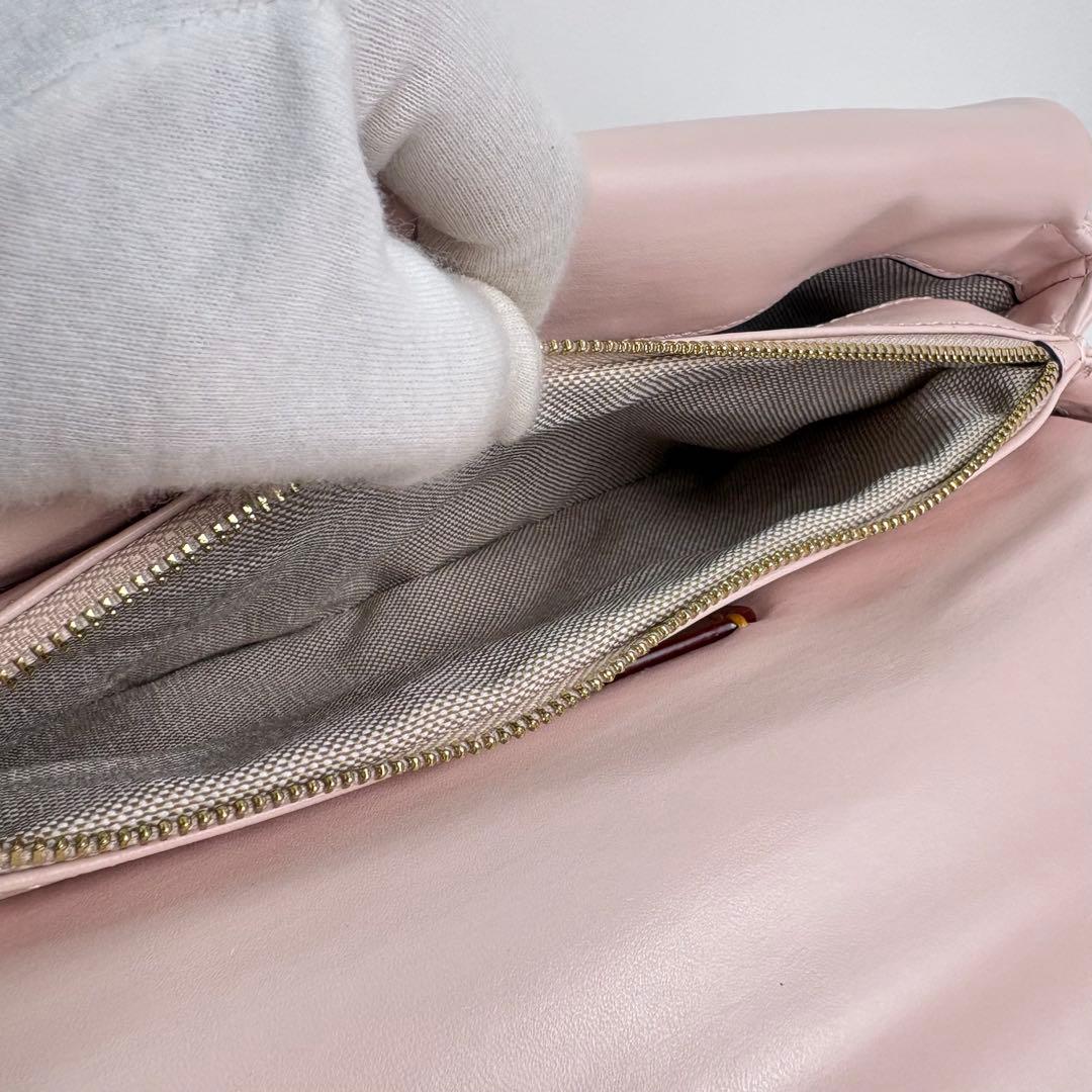 【COACH】 タグ有り タビー ショルダー バッグ 26 キルティング ピンク