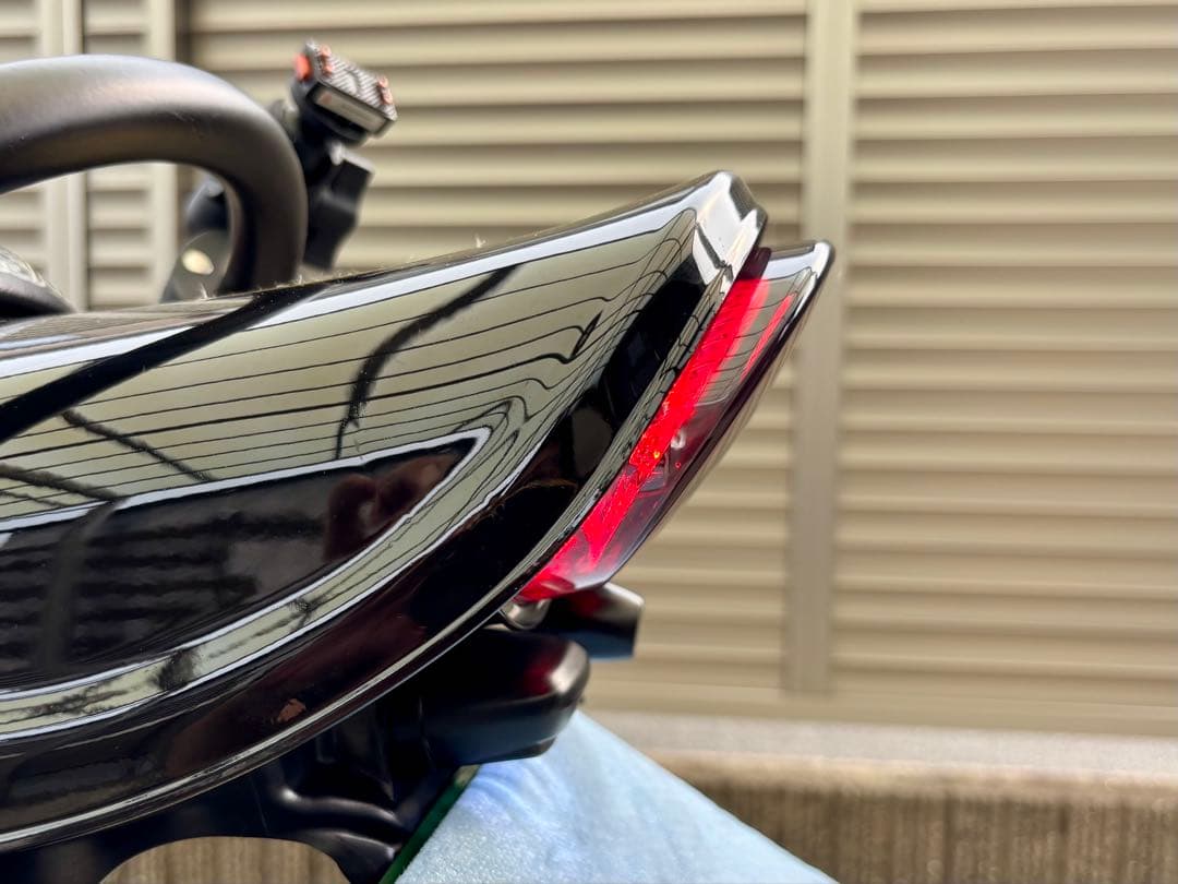 スモーク！カワサキ Z900RS テールランプ アワビテール 延長カラー進呈