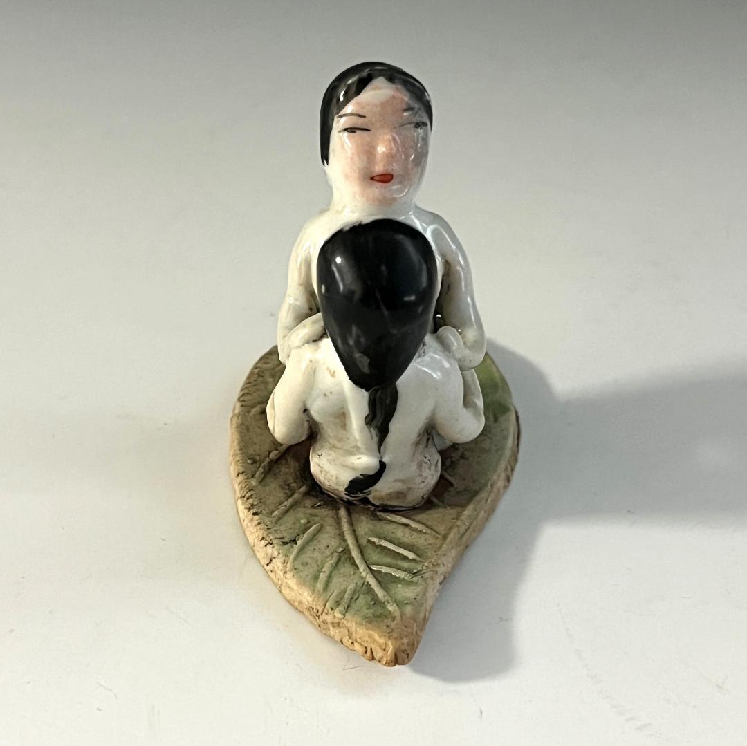 唐物 春画 色絵人物 春画人形 艶人形 中国美術 古玩 SN822a