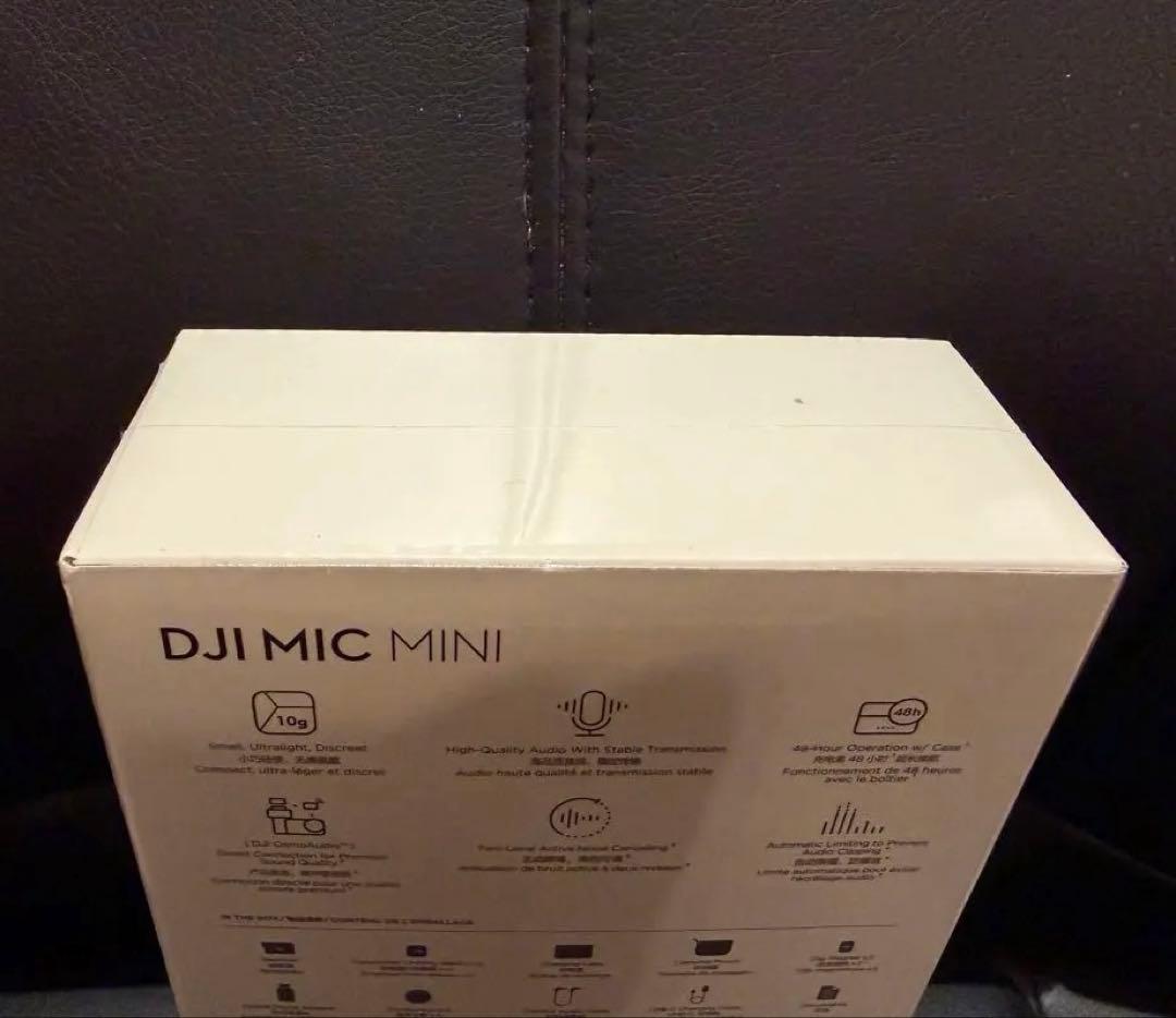 【新品】DJI MIC MINI ワイヤレスマイクロフォン