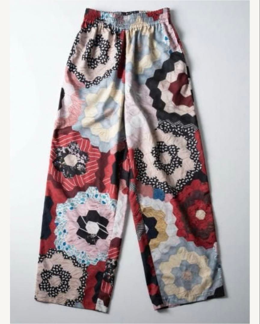 MARET マレ アンティークキルトPTイージーワイドパンツ サイズ1