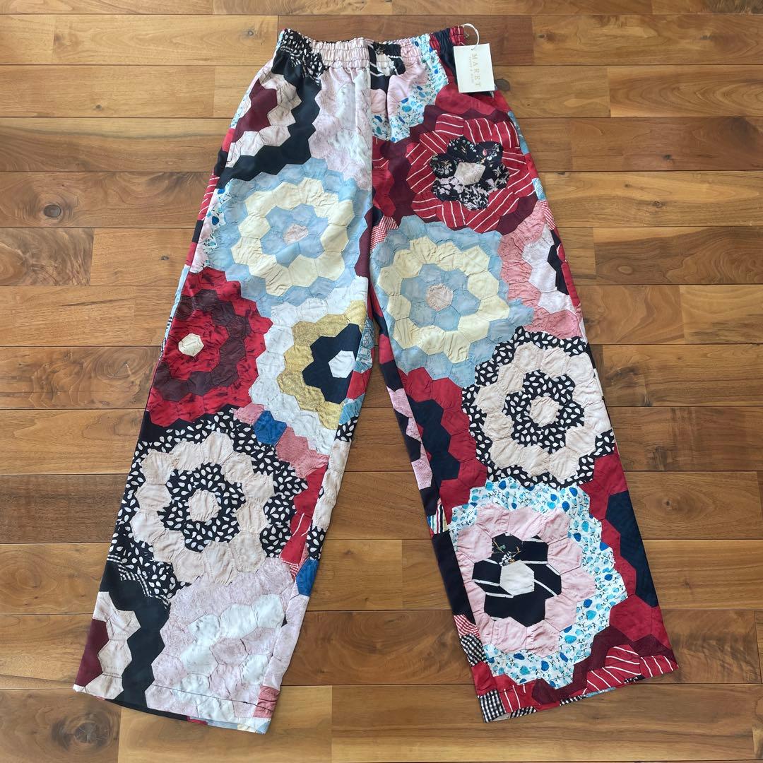 MARET マレ アンティークキルトPTイージーワイドパンツ サイズ1