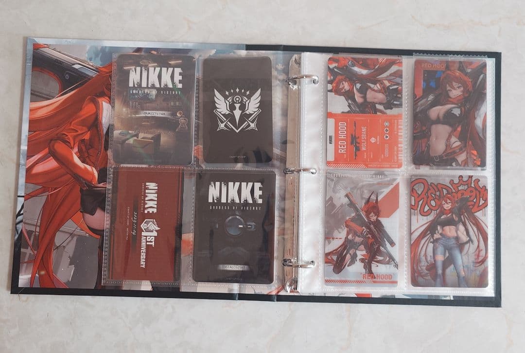 勝利の女神 nikke レッドフード 50種50枚