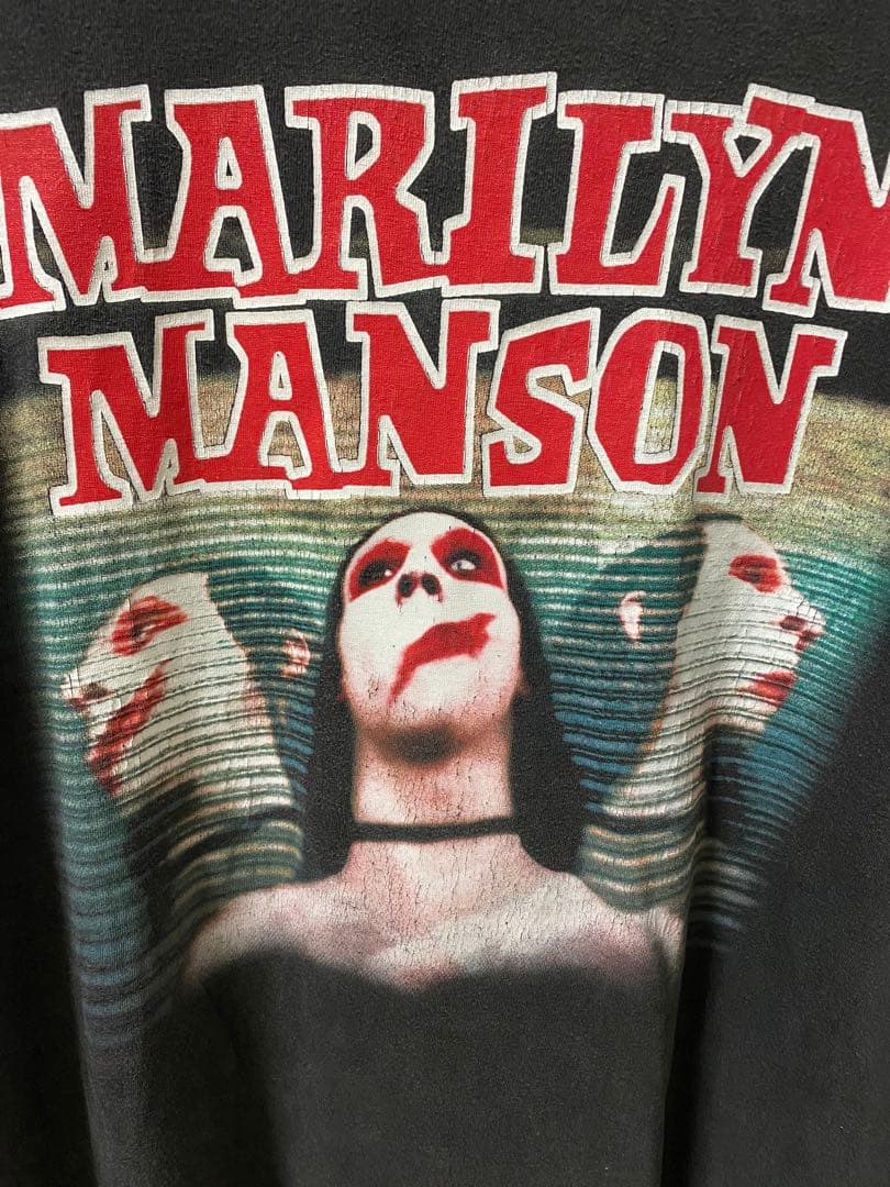 ビンテージマリリンマンソンTシャツ XL 90s Marilyn Manson マリリン