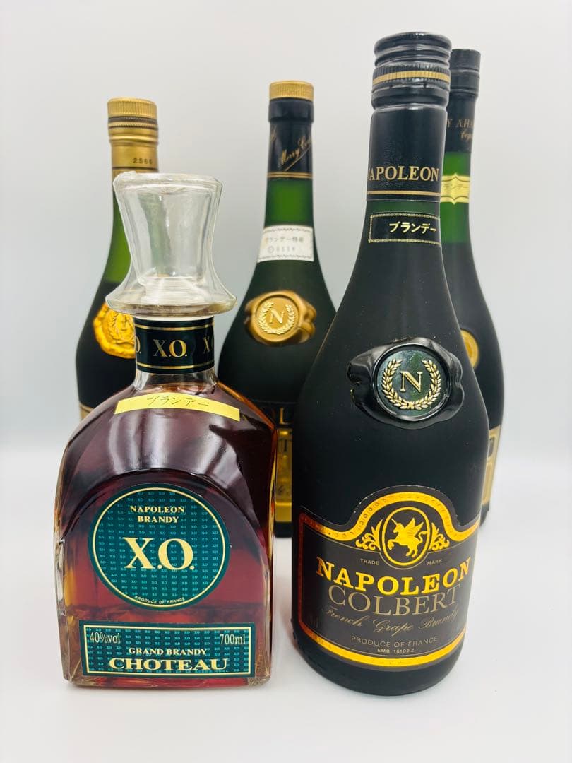 未開栓 フレンチブランデー 5本セット まとめ売り 700ml 40% 未開栓