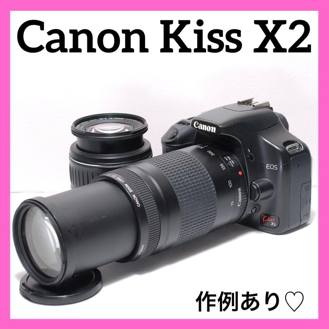 ✨超望遠レンズデビュー✨Canon Kiss X2✨ ダブルレンズ✨作例あり