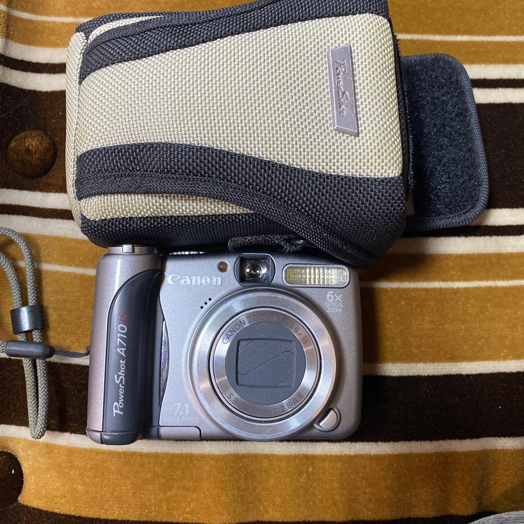 名機 動作品 平成レトロ Canon PowerShot A710 IS