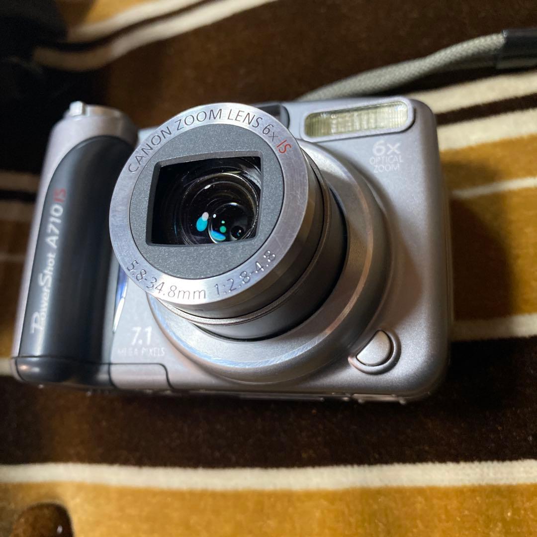 名機 動作品 平成レトロ Canon PowerShot A710 IS