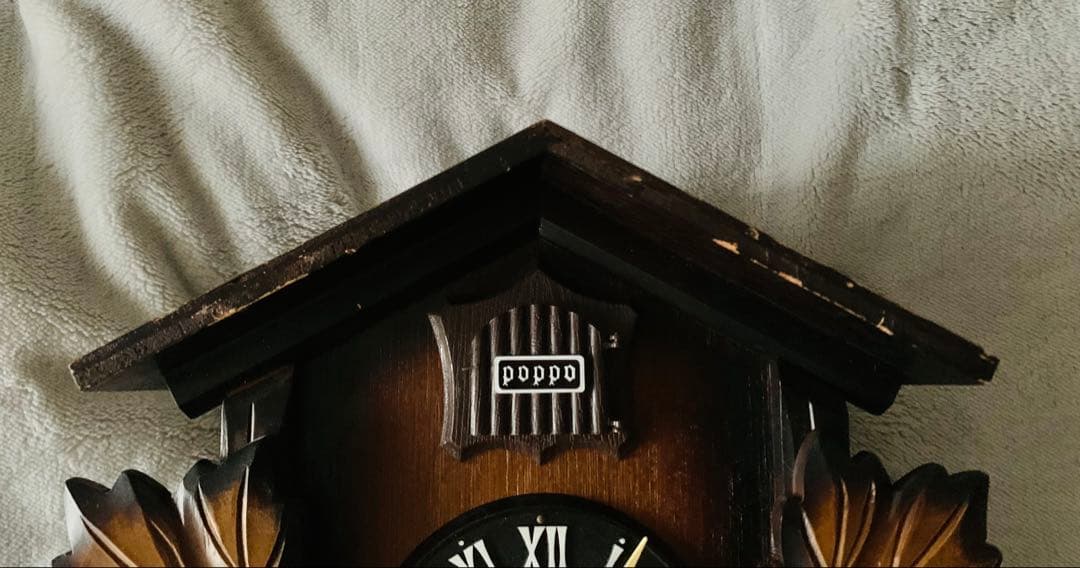【稼動品】手塚時計✴︎本打式ハト時計 POPPO