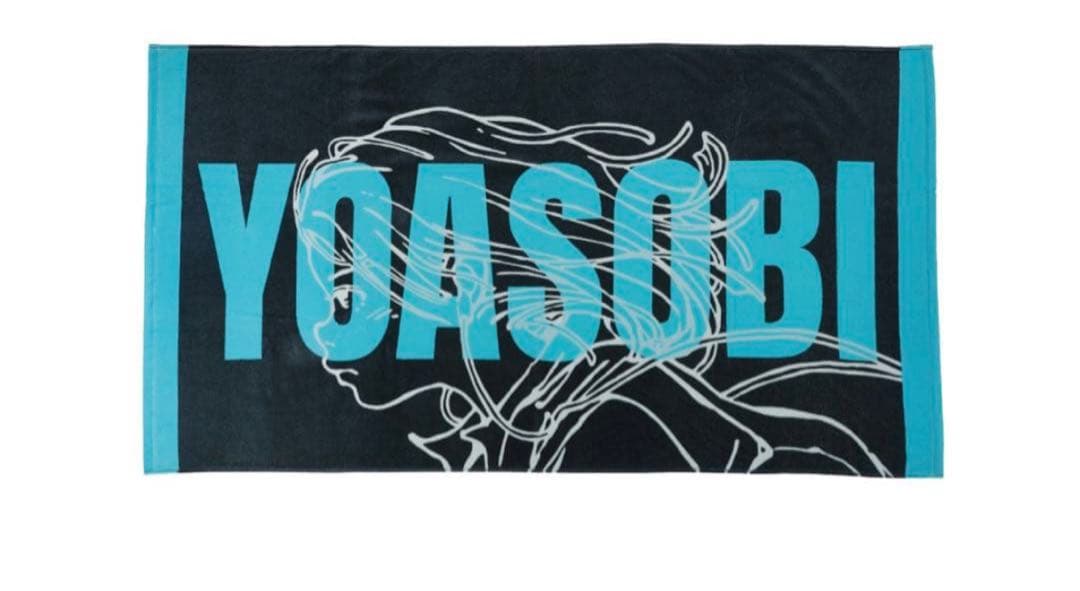 YOASOBI Beach Towel ビーチタオル 青 - メルカリ