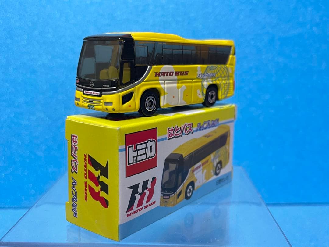 【トミカバス】ミニカー　はとバス　5台セット