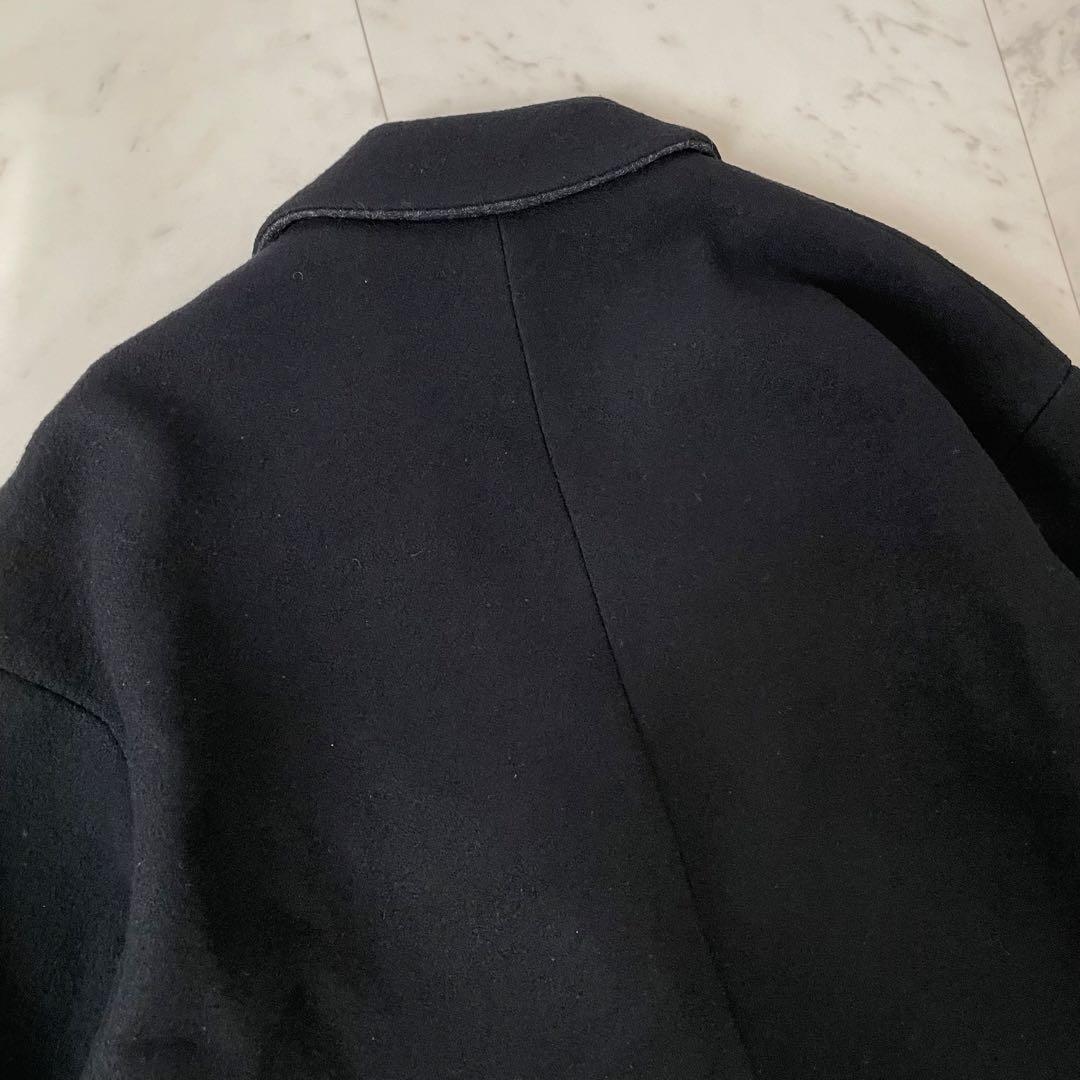 21AW✨エイトン SUPER140 BOUMOU メルトン チェスターコート - メルカリ